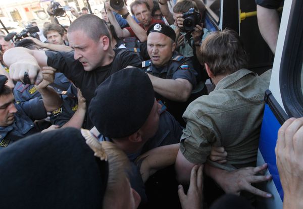 The  'Day of Wrath' protest in Moscow  - Sputnik International
