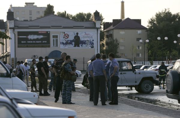 Blast in Grozny - Sputnik International