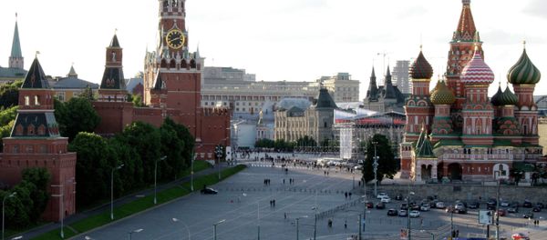 View of the Kremlin and St. Basil Cathedral - Sputnik International