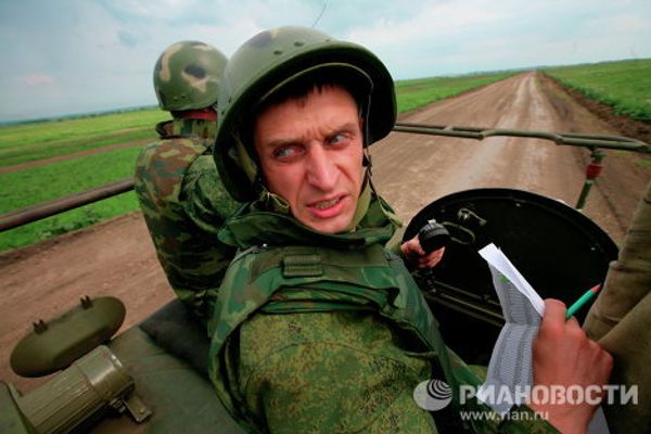 Tactical exercises with live fire - Sputnik International