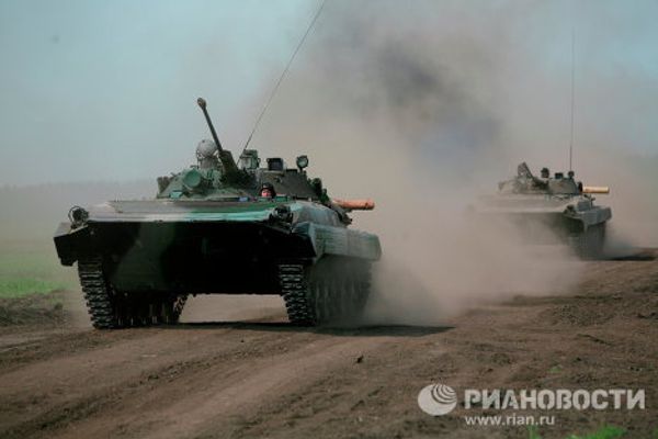 Tactical exercises with live fire - Sputnik International