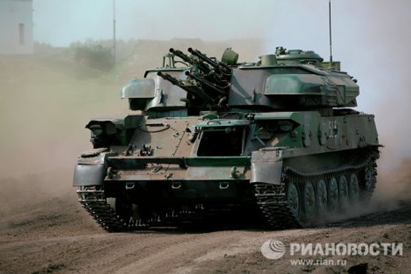Tactical exercises with live fire - Sputnik International