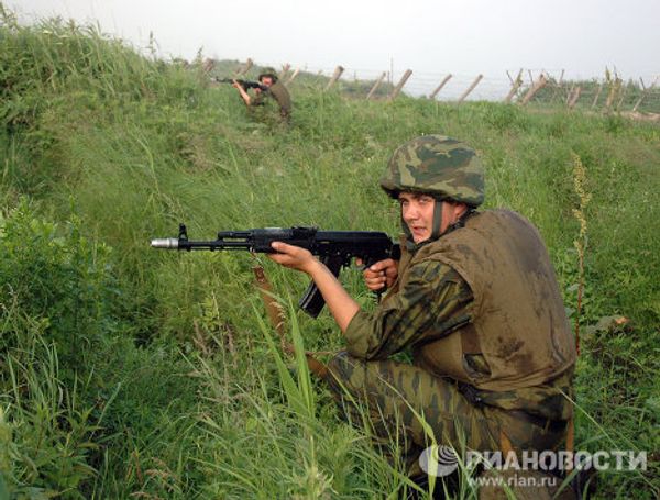 Russian naval infantry at Vostok-2010 military exercises Russian naval infantry at Vostok-2010 military exercises - Sputnik International
