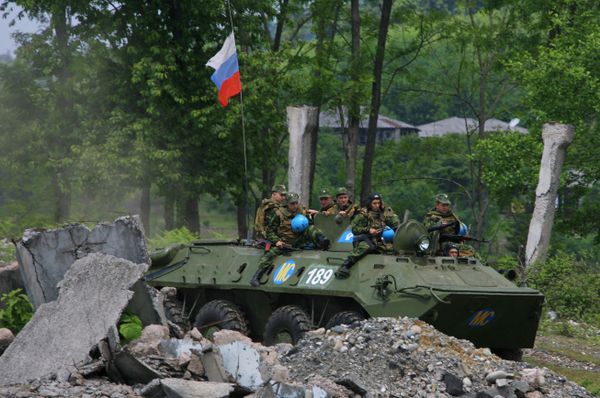 Russian troops in Abkhazia - Sputnik International