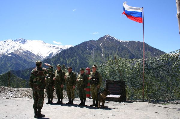 Russian border guards - Sputnik International