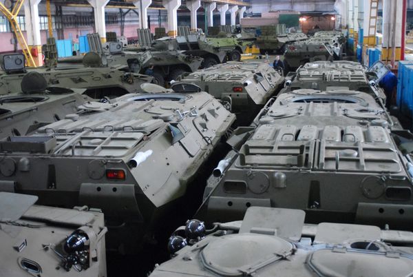 Armored vehicles assembly at the Arzamas Engineering Works JSC Armored vehicles assembly at the Arzamas Engineering Works JSC - Sputnik International
