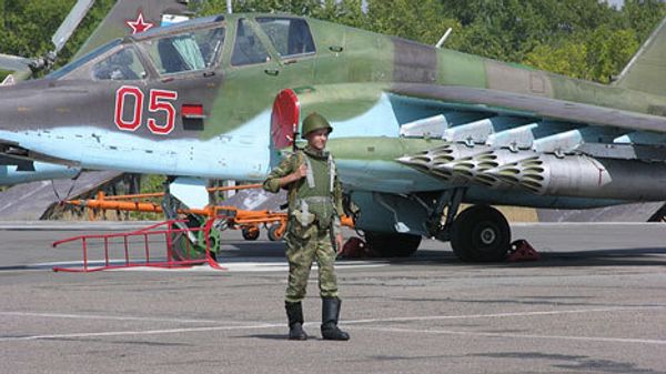 Russian military base in the Kyrgyz town of Kant. - Sputnik International