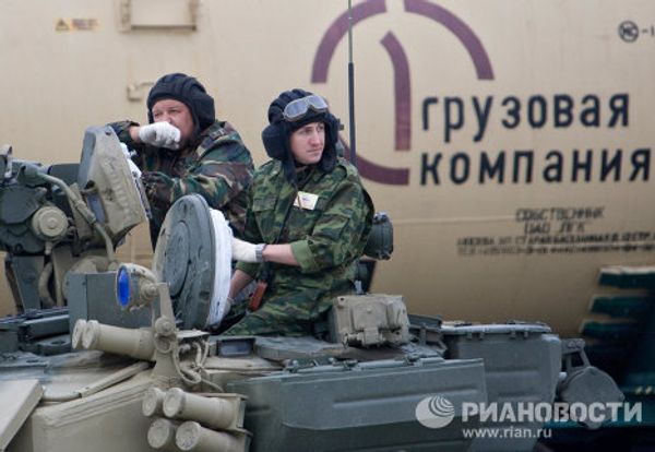Military and construction equipment at Defense Expo-2010 in Nizhny Tagil - Sputnik International