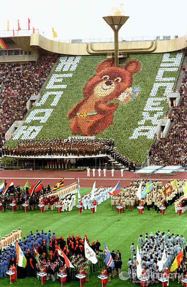1980 Olympics in Moscow: Breathtaking opening ceremony 1980 Olympics in Moscow: Breathtaking opening ceremony - Sputnik International