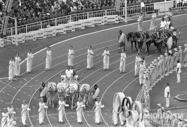 1980 Olympics in Moscow: Breathtaking opening ceremony 1980 Olympics in Moscow: Breathtaking opening ceremony - Sputnik International