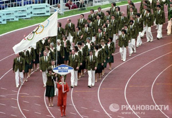 1980 Olympics in Moscow: Breathtaking opening ceremony 1980 Olympics in Moscow: Breathtaking opening ceremony - Sputnik International