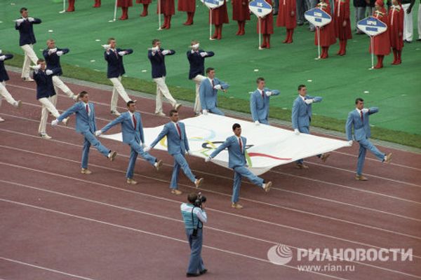 1980 Olympics in Moscow: Breathtaking opening ceremony 1980 Olympics in Moscow: Breathtaking opening ceremony - Sputnik International