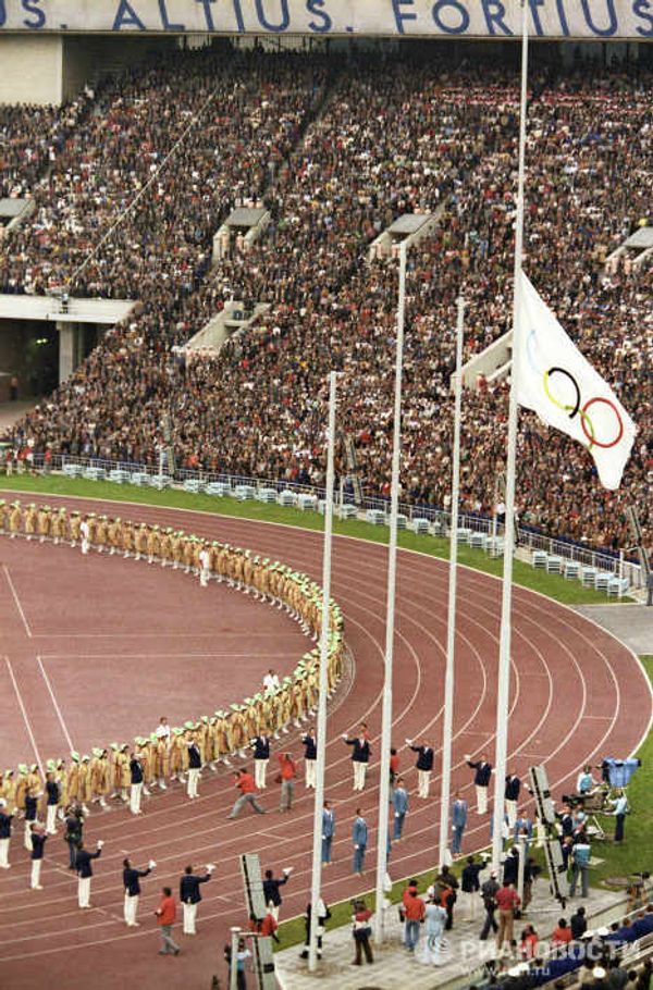 1980 Olympics in Moscow: Breathtaking opening ceremony 1980 Olympics in Moscow: Breathtaking opening ceremony - Sputnik International
