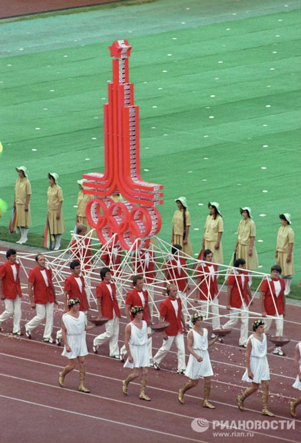 1980 Olympics in Moscow: Breathtaking opening ceremony 1980 Olympics in Moscow: Breathtaking opening ceremony - Sputnik International
