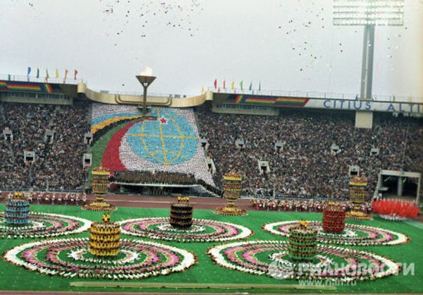 1980 Olympics in Moscow: Breathtaking opening ceremony 1980 Olympics in Moscow: Breathtaking opening ceremony - Sputnik International