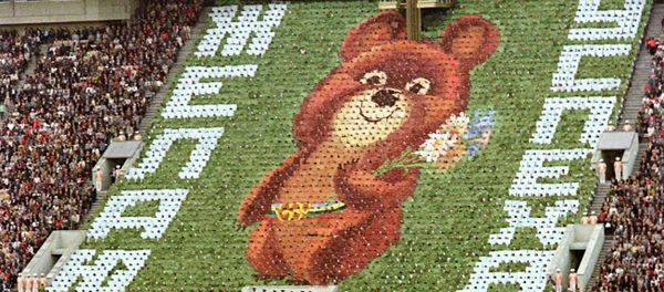 Mishka is the name of the Russian Bear Mascot of the 1980 Olympic Games in Moscow Mishka is the name of the Russian Bear Mascot of the 1980 Olympic Games in Moscow - Sputnik International