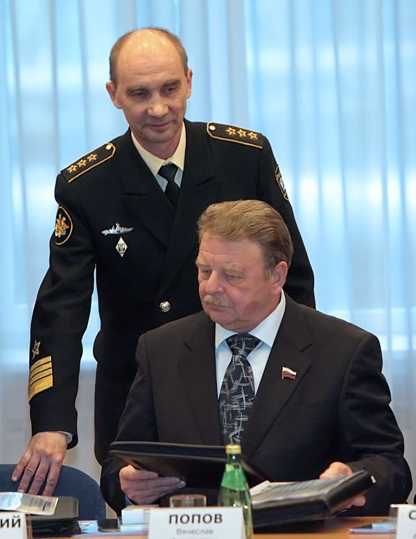 Russian Navy Commander Admiral Vladimir Vysotsky - Sputnik International