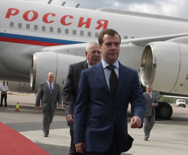 Medvedev arrives in Finland to hold talks with Halonen - Sputnik International