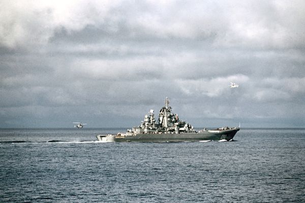 The nuclear-powered missile cruiser Admiral Nakhimov - Sputnik International