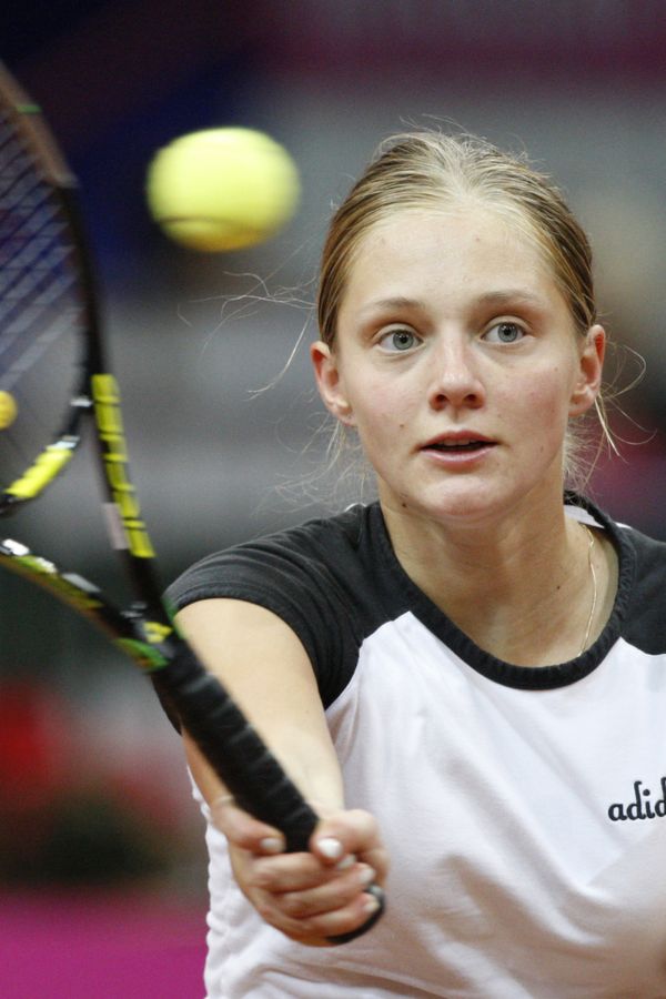 In a final match that lasted 61 minutes the unseeded Russian defeated Johanna Larsson of Sweden in straight sets 6-1, 6-2 - Sputnik International