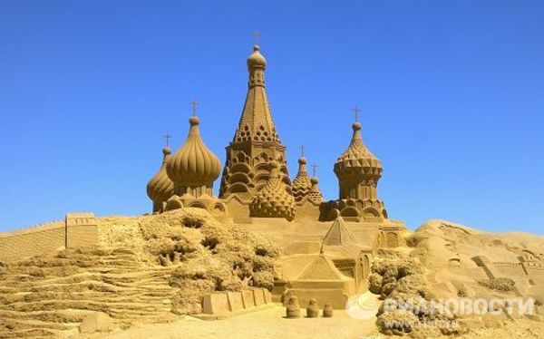 Seven sand wonders of the world in Blankenberge - Sputnik International