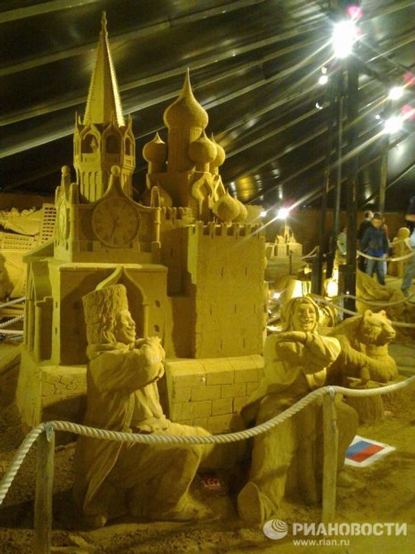 Seven sand wonders of the world in Blankenberge - Sputnik International
