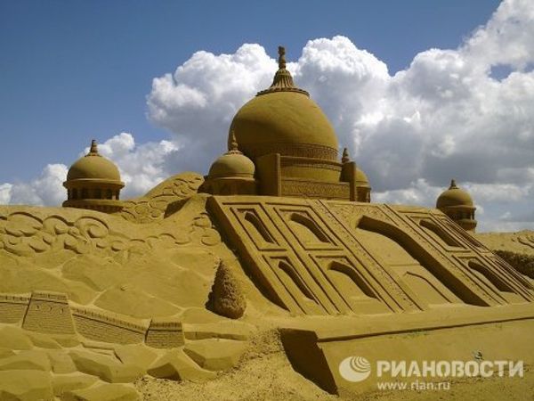 Seven sand wonders of the world in Blankenberge - Sputnik International