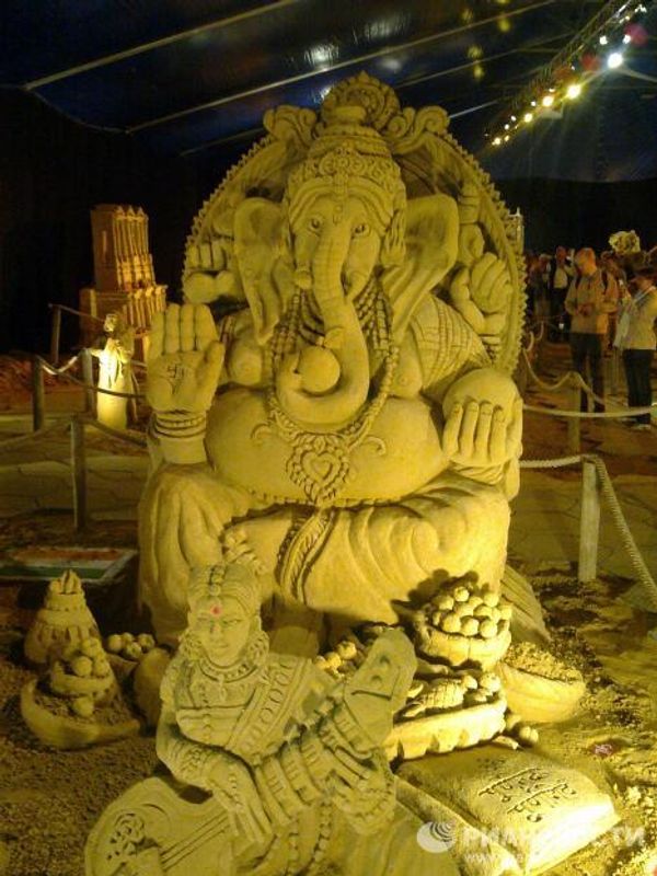 Seven sand wonders of the world in Blankenberge - Sputnik International