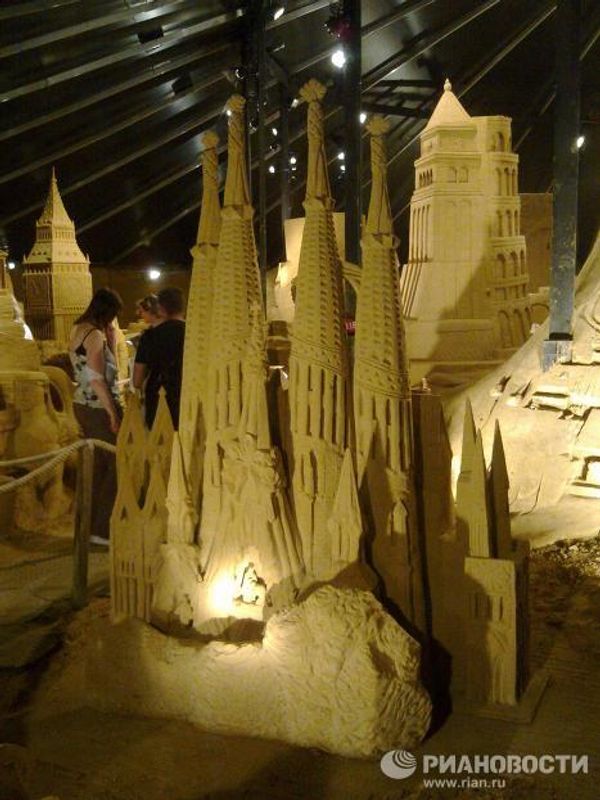 Seven sand wonders of the world in Blankenberge - Sputnik International