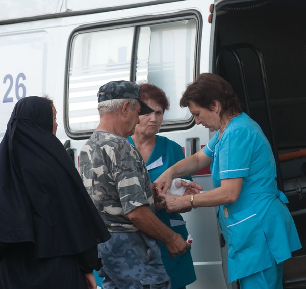 Сhurch blast in south Ukraine - Sputnik International