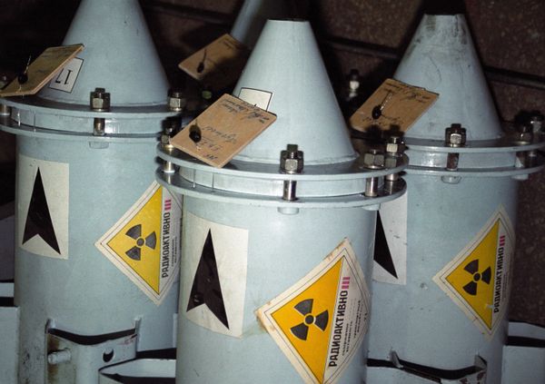 Nuclear fuel containers (Archive) - Sputnik International
