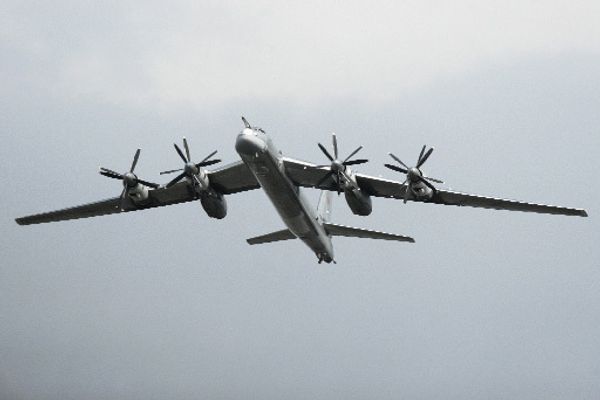 Tu-95MS Bear-H strategic bomber - Sputnik International