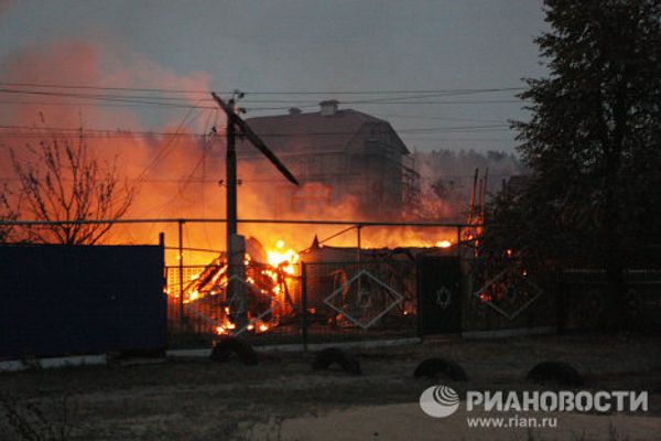 Voronezh encircled by fire Voronezh encircled by fire - Sputnik International