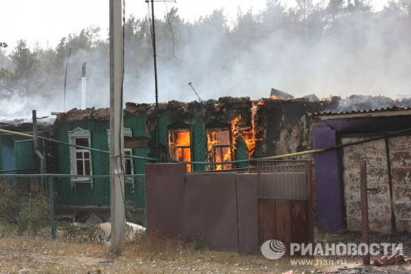 Voronezh encircled by fire Voronezh encircled by fire - Sputnik International