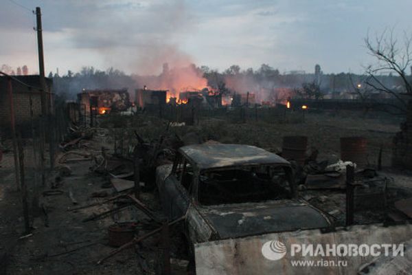 Voronezh encircled by fire Voronezh encircled by fire - Sputnik International