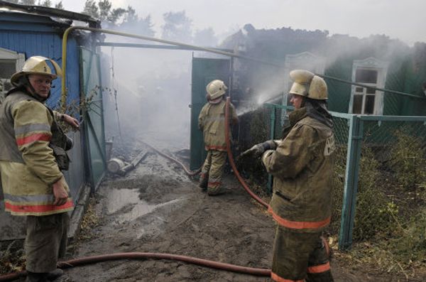 Voronezh encircled by fire Voronezh encircled by fire - Sputnik International