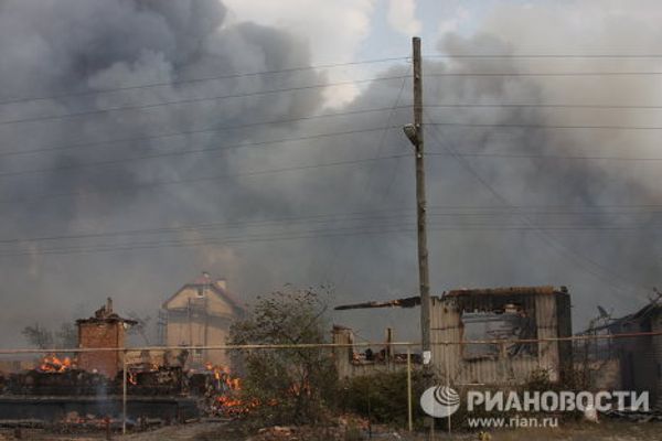 Voronezh encircled by fire Voronezh encircled by fire - Sputnik International