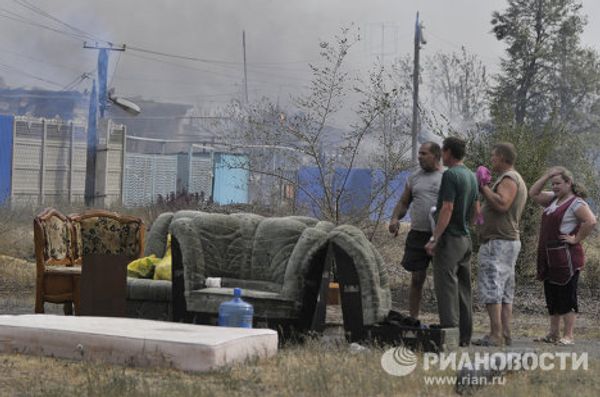 Voronezh encircled by fire Voronezh encircled by fire - Sputnik International