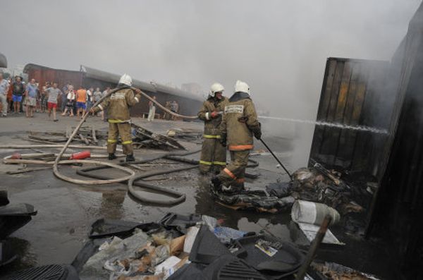 Voronezh encircled by fire Voronezh encircled by fire - Sputnik International