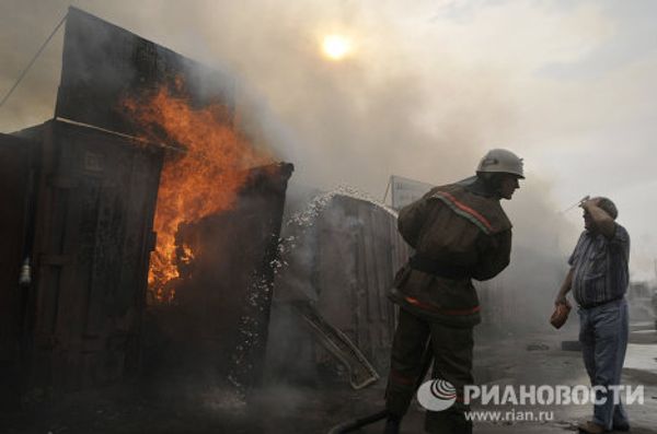 Voronezh encircled by fire Voronezh encircled by fire - Sputnik International