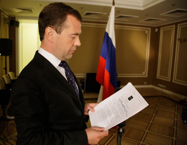 Russian President Dmitry Medvedev - Sputnik International