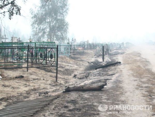 Kriushi: a Russian village burnt down by wildfire - Sputnik International