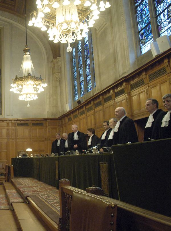 International Court's of Justice session in Hague - Sputnik International