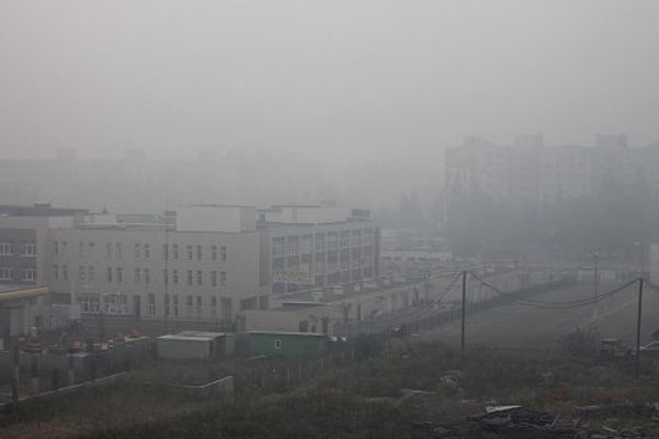 Moscow and the Moscow Region smothered in smoke - Sputnik International