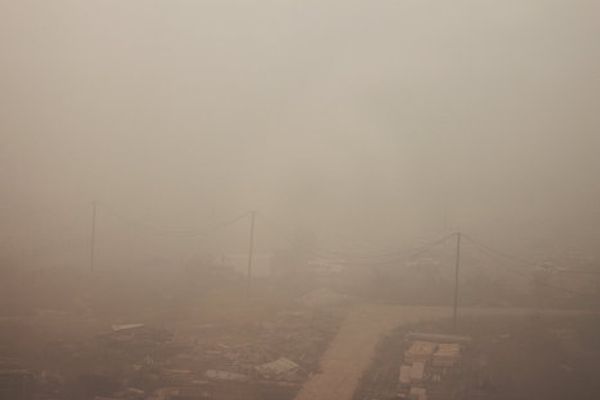 Moscow and the Moscow Region smothered in smoke - Sputnik International