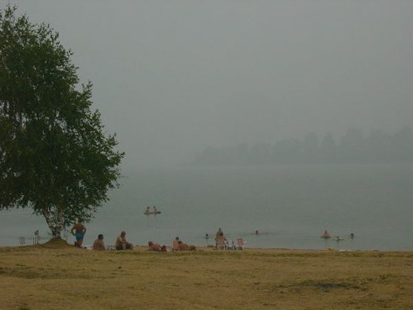 Moscow and the Moscow Region smothered in smoke - Sputnik International