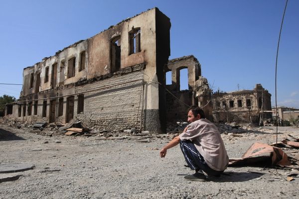 Ossetia’s capital city Tskhinval after the 5-day war Ossetia’s capital city Tskhinval after the 5-day war - Sputnik International