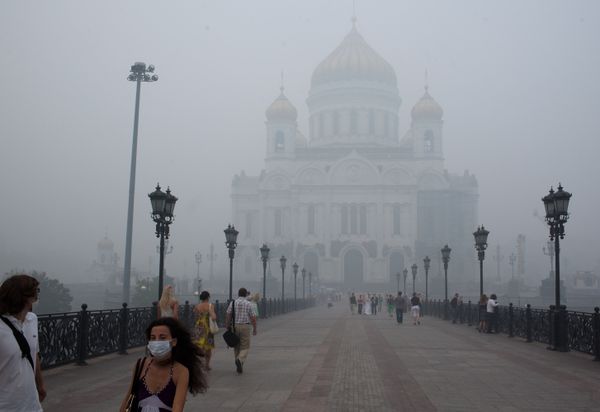 Smog in Moscow Smog in Moscow - Sputnik International