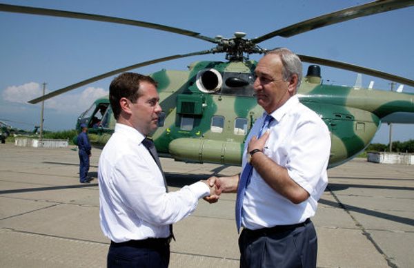 President Dmitry Medvedev visits Abkhazia President Dmitry Medvedev visits Abkhazia - Sputnik International