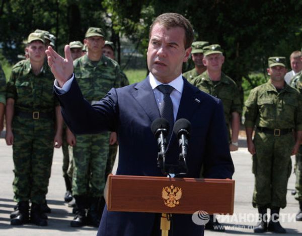 President Dmitry Medvedev visits Abkhazia President Dmitry Medvedev visits Abkhazia - Sputnik International